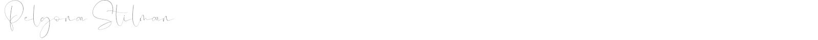 Pelgona Stilman font preview